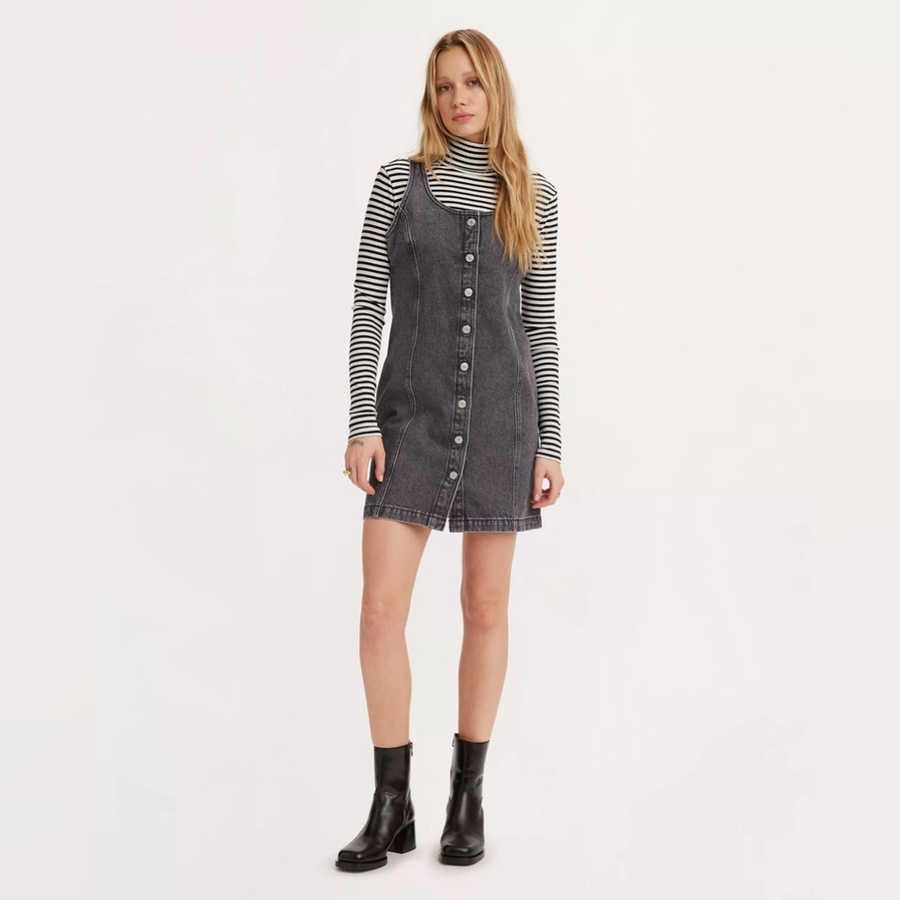 Black Levi’s Denim Dress